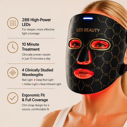 ™ LED Red Light Therapy Face Mask