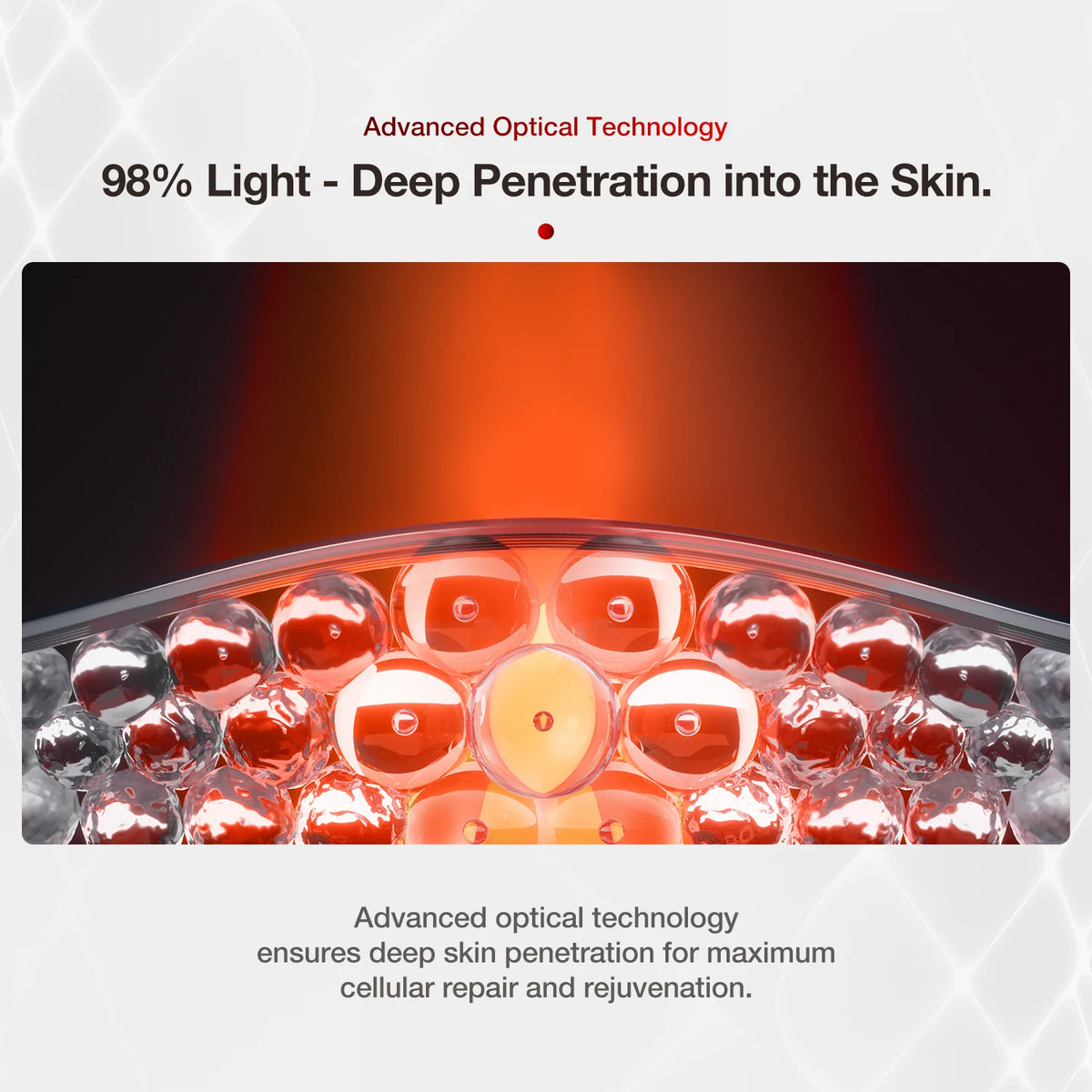 Red LED Light Therapy Face Mask