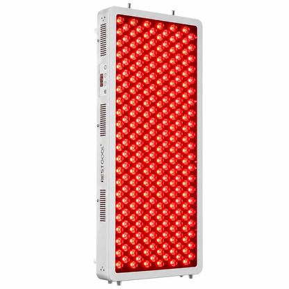 Red Light Therapy Panel, 4 Wavelengths Full Body Infrared Light Therapy, 300 Elite Grade Dual Chip Leds, FSA-HSA Red Light Device at Home, Ideal for Body, Face. 500W. Modular Design.