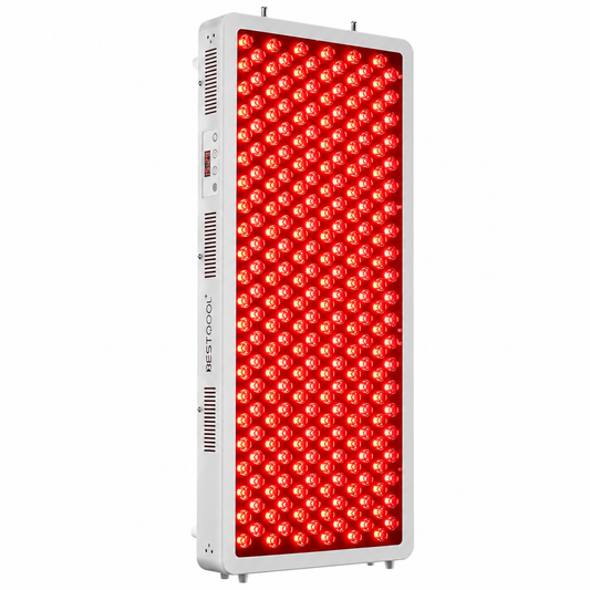 Red Light Therapy Panel, 4 Wavelengths Full Body Infrared Light Therapy, 300 Elite Grade Dual Chip Leds, FSA-HSA Red Light Device at Home, Ideal for Body, Face. 500W. Modular Design.