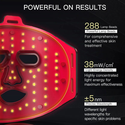 ™ LED Red Light Therapy Face Mask