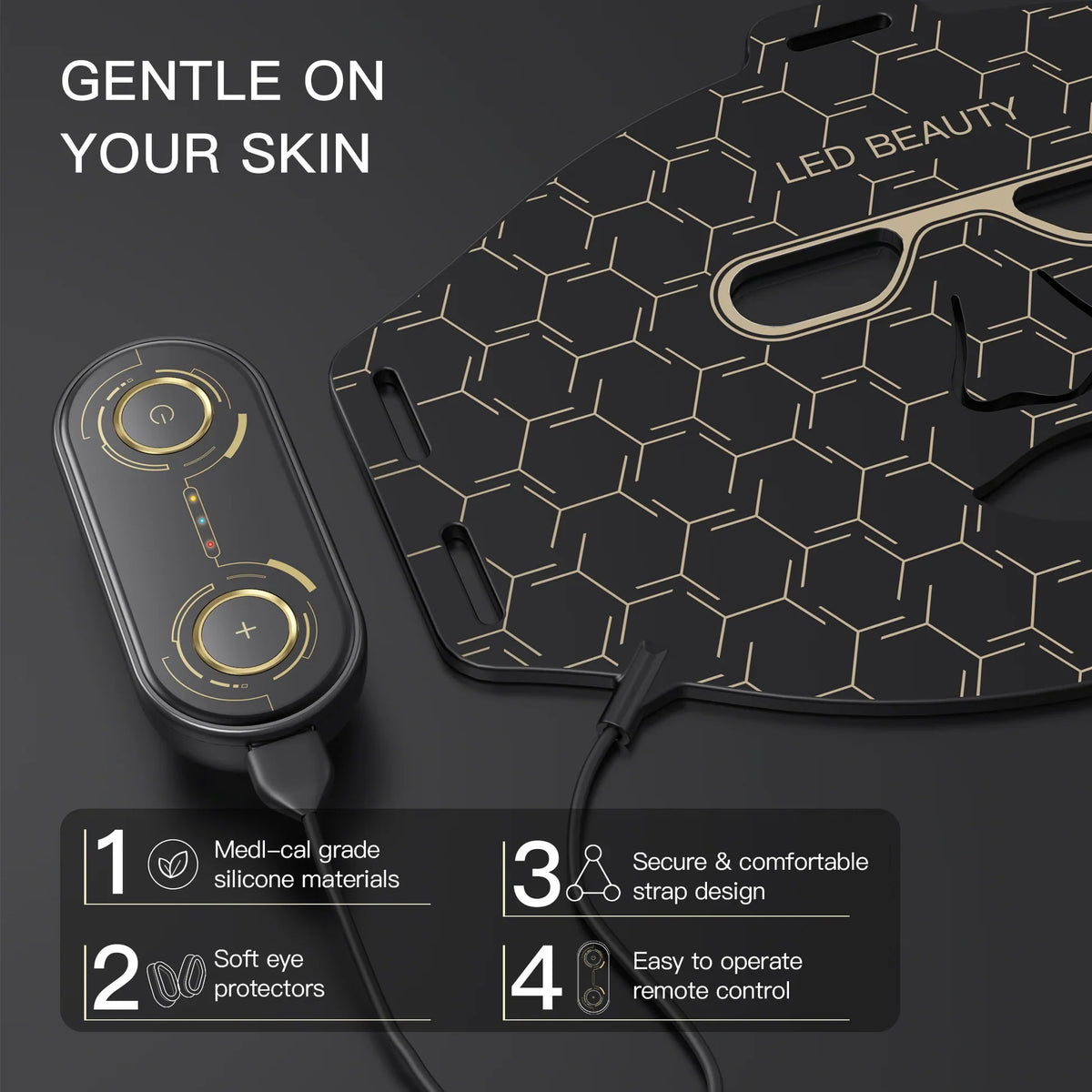 ™ LED Red Light Therapy Face Mask