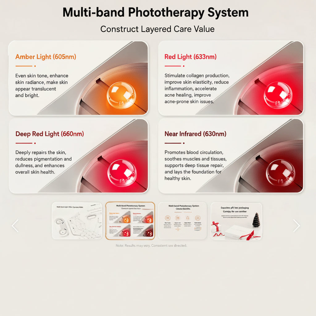 ™ LED Red Light Therapy Face Mask